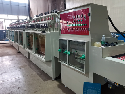 Stainless steel chemical milling line for textile industry