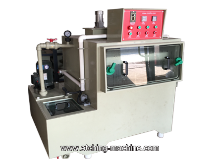 chemical etching machine for watch case back