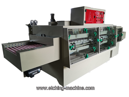 Chemical Milling machine for metal bookmark craft