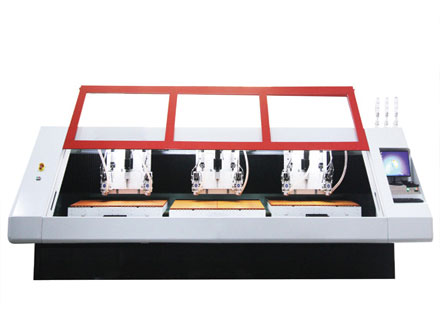 six spindle pcb CNC drilling and routing machine