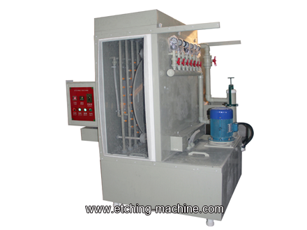 small vertical type chemical milling equipment for metal